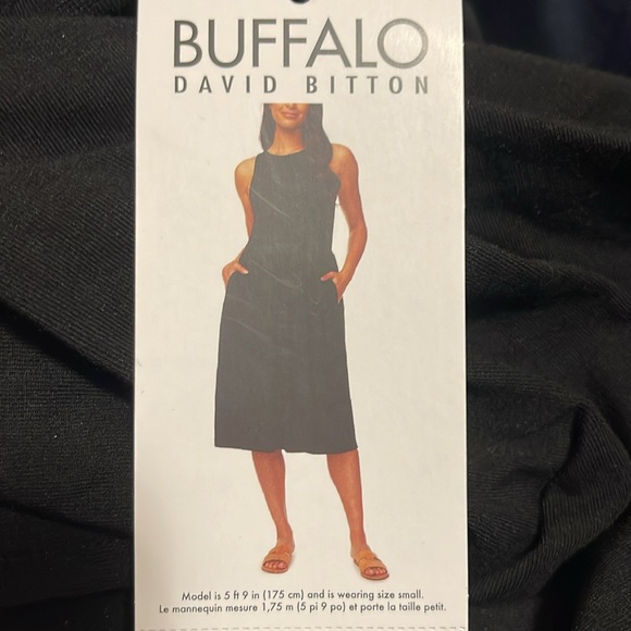 🖤XL: Buffalo Sleeveless Dress Women's Black - Picture 9 of 9